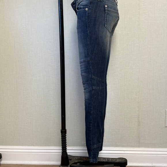 Women's Skinny Jeans in Blue - Picture 5 of 8